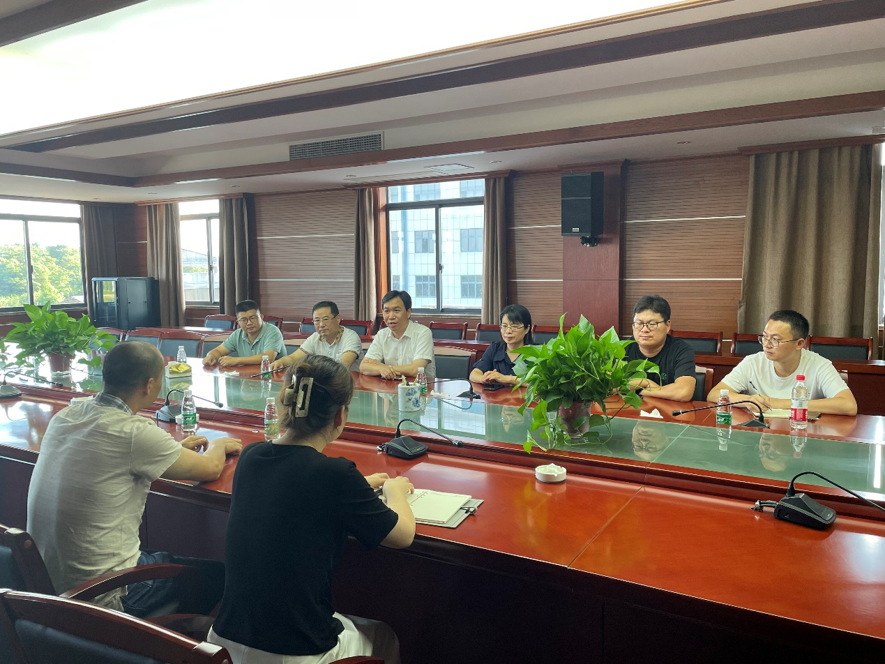 122cc太阳集成游戏官方网站赴宣城部分企业调研交流