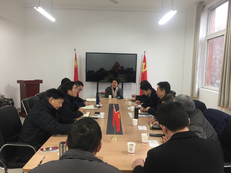 中国电建集团上海能源装备有限公司董事长 程道俊一行来太阳集成官网调研
